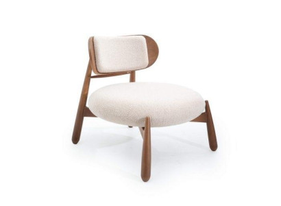  Sessel Modern Design Wohnzimmer Möbel beige farbe Luxus Stil Neuheit